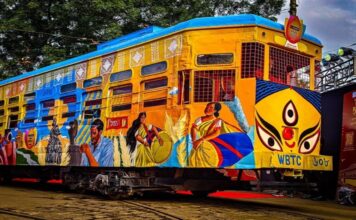 Puja special tram to commemorate Durga Puja’s UNESCO Heritage tag and 150 years of Kolkata Tramways