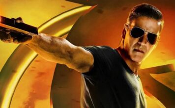Singham Again New Poster: Akshay Kumar shares his FIRST glimpse as he jumps from a helicopter