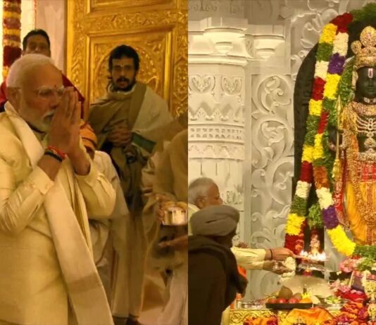 Ram Mandir Pran Pratistha: PM Modi performs puja, consecration ceremony concludes in Ayodhya