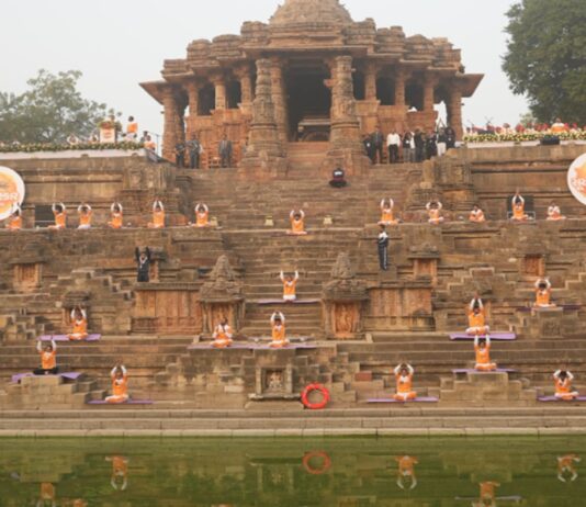 Gujarat sets Guinness record for performing mass Surya Namaskar