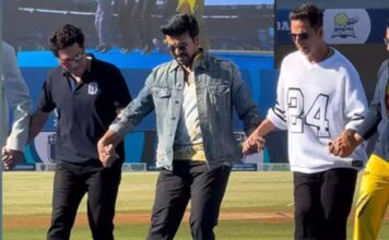 Sachin Tendulkar, Akshay Kumar, Ram Charan grooves to Naatu Naatu Song