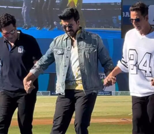 Sachin Tendulkar, Akshay Kumar, Ram Charan grooves to Naatu Naatu Song