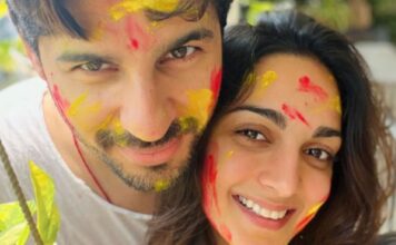 Kiara Advani and Sidharth Malhotra share adorable pictures of their Holi 2024 celebrations, netizens say, “cutest couple”