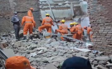 Building collapses in Delhi’s Kabir Nagar; two dead, one critical