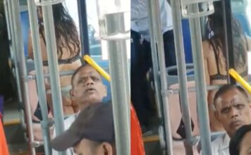 Bikini Woman travels openly in crowded DTC Bus, viral video leaves netizens disturbed