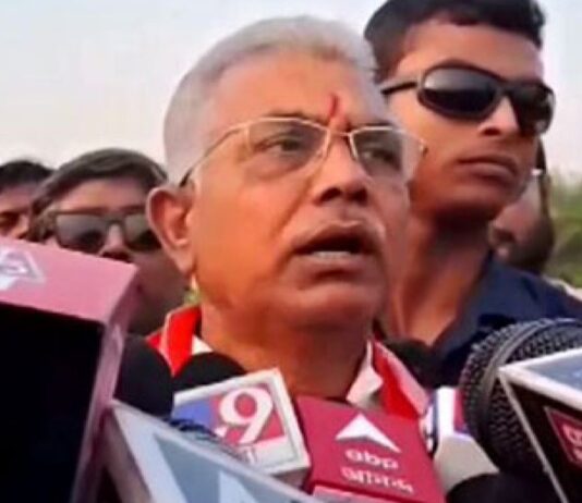 BJP leader Dilip Ghosh alleges “deliberate” denial of permission for PM Modi’s Bardhaman rally