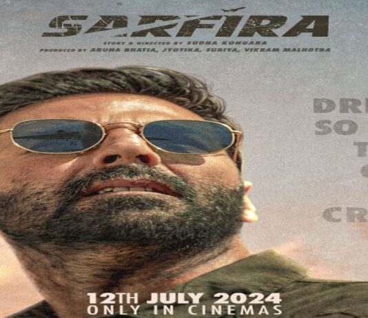 Akshay Kumar sports bearded look in ‘Sarfira’ poster, trailer to be out soon