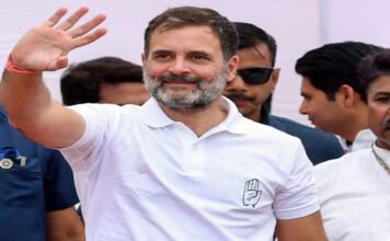 Congress leader Rahul Gandhi leading from Wayanad, Raebareli Lok Sabha seats
