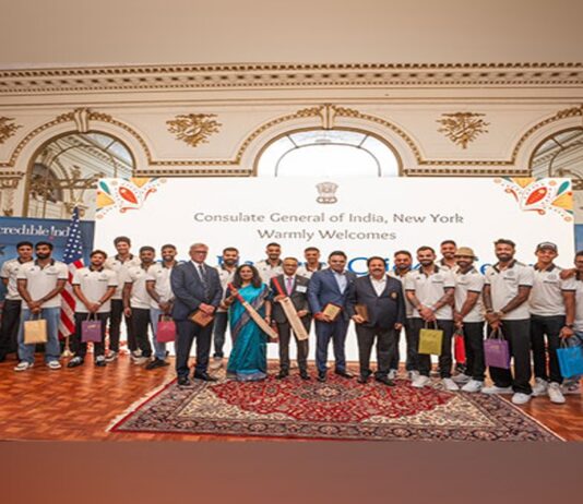 T20 WC: Indian Consulate in New York hosts reception to welcome Team India