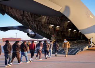 112 illegal Indian immigrants deported from US in flight, their immigration underway”: Amritsar DC