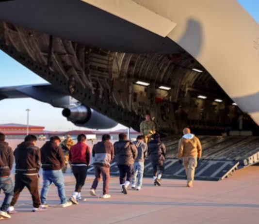 112 illegal Indian immigrants deported from US in flight, their immigration underway”: Amritsar DC