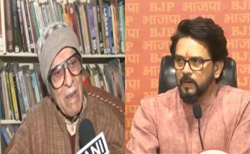 “Their hearts bleed for rogue nation”: BJP’s Anurag Thakur slams Congress’ Saifuddin Soz’s remarks