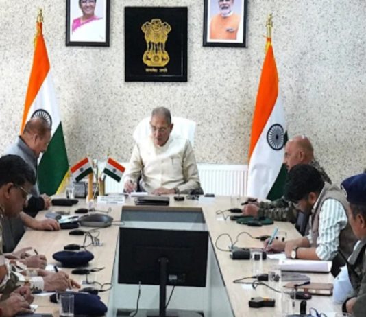 LG Kavinder Gupta chairs high-level security review in Ladakh, calls for vigilance and unity amid tensions