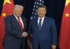 “An honour to have you with us,” says Trump as he meets Xi in Busan