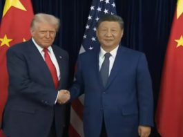 “An honour to have you with us,” says Trump as he meets Xi in Busan