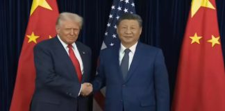 “An honour to have you with us,” says Trump as he meets Xi in Busan