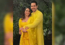 Kiara Advani Flaunts Post-Baby Glow In Yellow, Twins With Sidharth Malhotra On Diwali