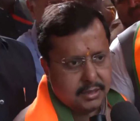 “Congress using Karnataka as ATM”: BJP president Nitin Nabin