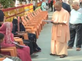 UP CM Yogi Adityanath holds ‘Janta Darshan’ in Gorakhpur