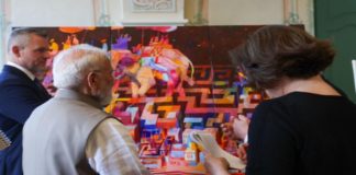 “Art, culture bring people closer”: PM Modi praises Varanasi-themed exhibition in Slovakia