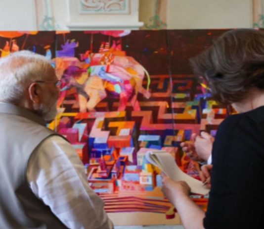 “Art, culture bring people closer”: PM Modi praises Varanasi-themed exhibition in Slovakia