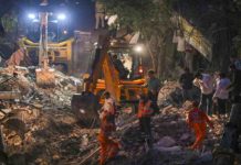 One dead, several feared trapped after under-construction building collapses in Delhi’s Rohini