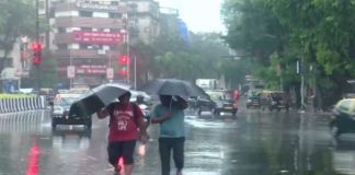 IMD forecasts heavy rain, strong winds over Mumbai; waterlogging disrupts Western Railway Services