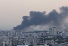 US strikes hit town in southwest Iran, causing power outages