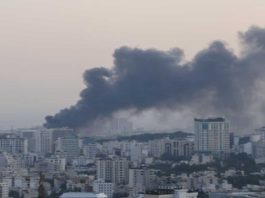 US strikes hit town in southwest Iran, causing power outages