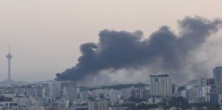 US strikes hit town in southwest Iran, causing power outages