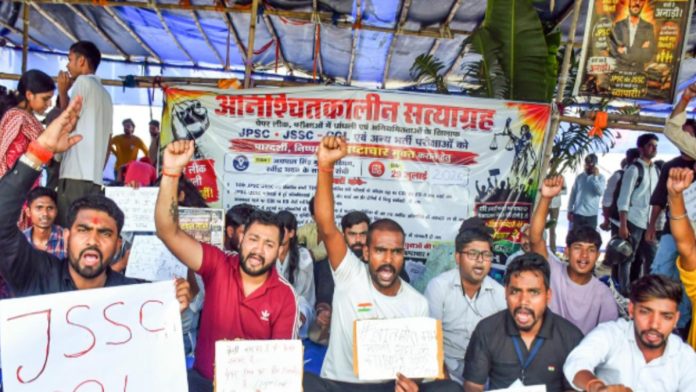 Jharkhand-Student-Protest